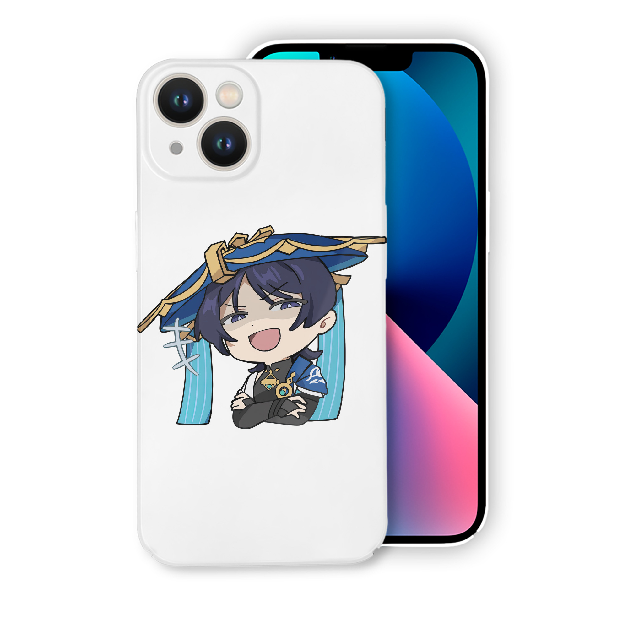 げんし神 さんペい genshin Sanpei 【iPhone 14シリーズ対応】ハードケース